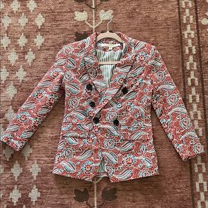 Veronica Beard Patterned Blazer (0)